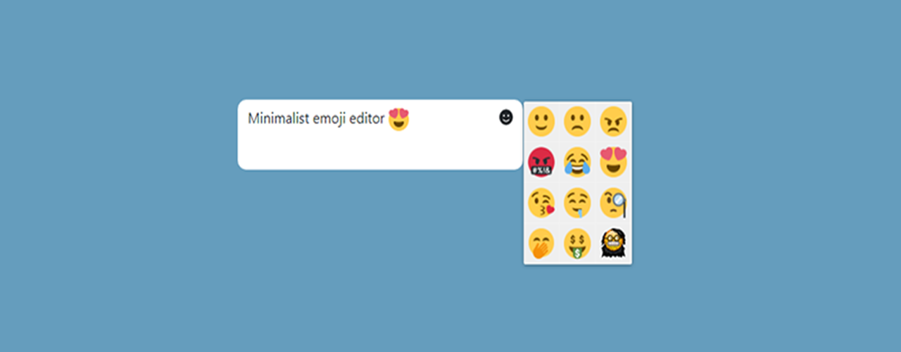 react-ez-emoji for portfolio.